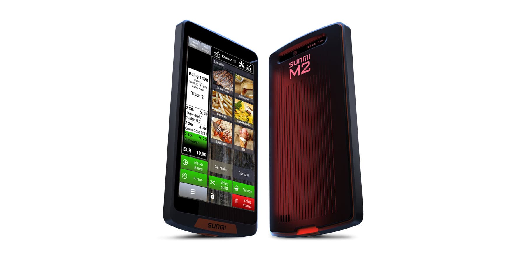 Sunmi M2 Android Garson El Terminali
